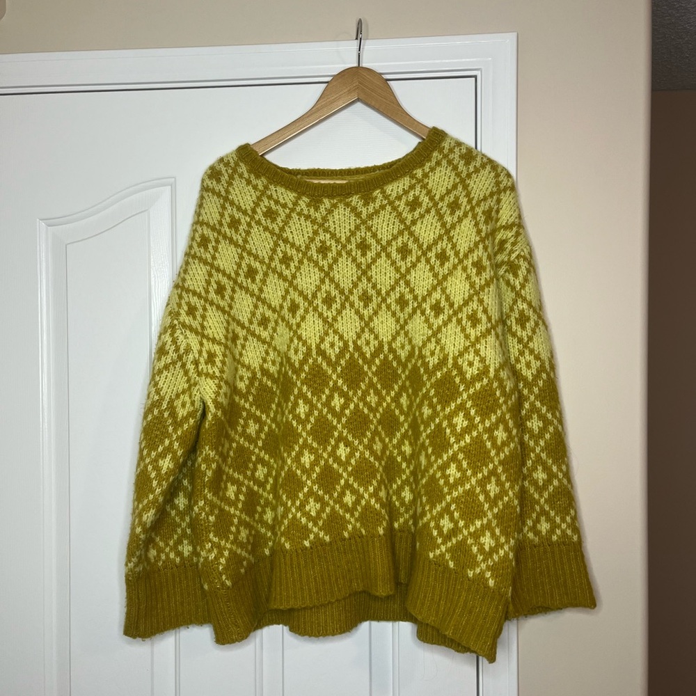 Maeve Anthropologie Patterned Women’s Sweater